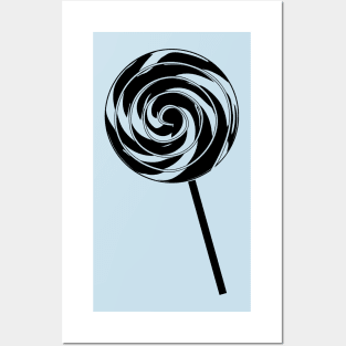 Retro Lollipop Design Posters and Art